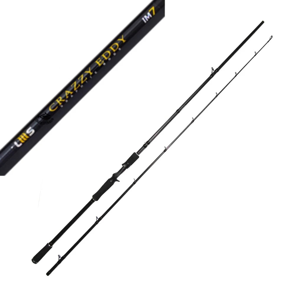 Vara Lumis Crazzy Eddy CRE80502(2,44m) 20-50lb 2 Partes - Carretilha