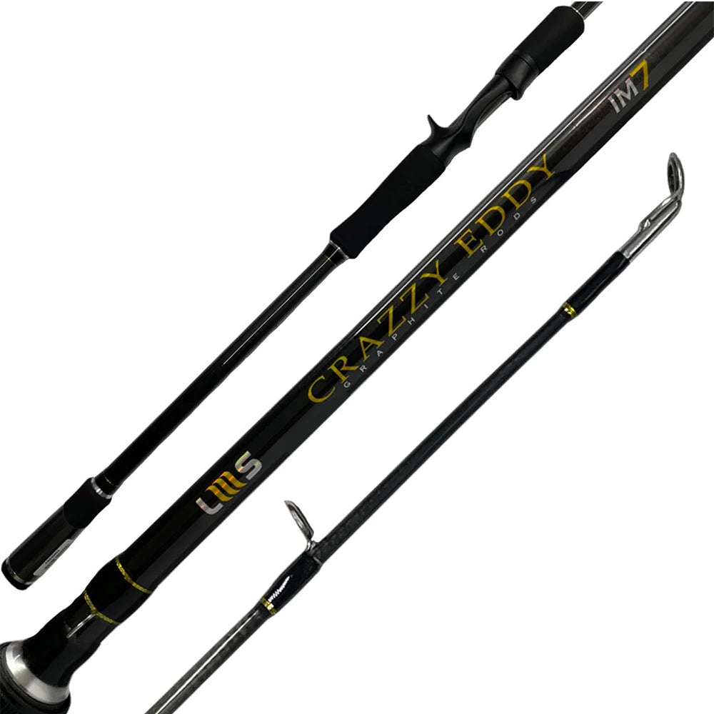 Vara Lumis Crazzy Eddy CRE80502(2,44m) 20-50lb 2 Partes - Carretilha