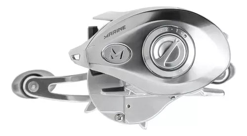 Carretel carretilha Marine Sports Chroma BG Esquerda Prata