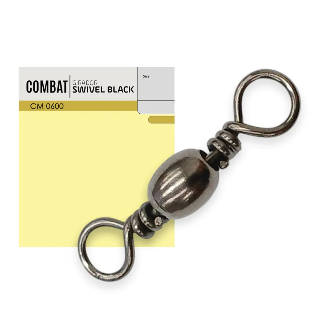 GIRADOR COMBAT SWIVEL BLACK Nº04 C/36 - 29kg