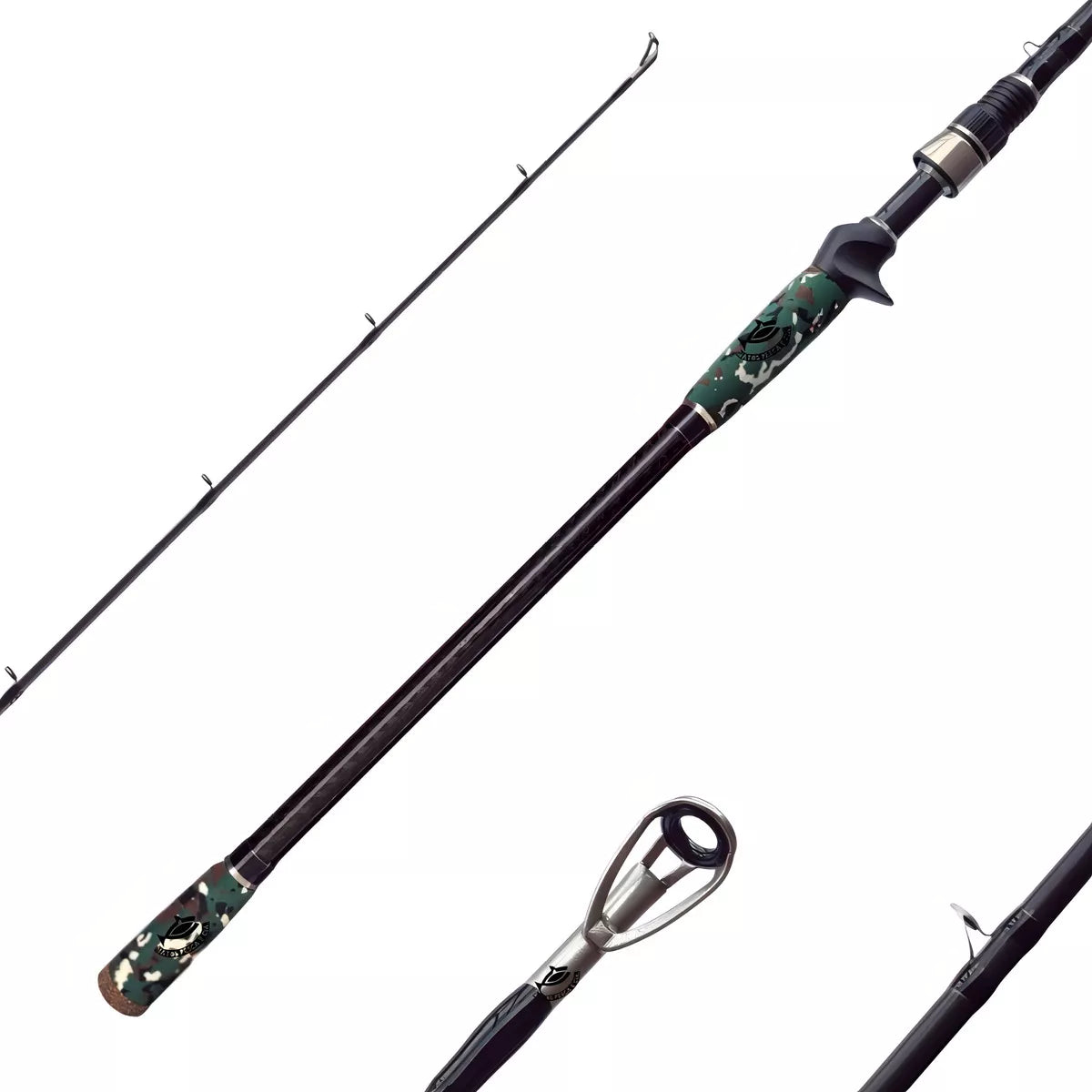 Vara Lumis Tunizza Pro Im8 30-60lb Carretilha 2 Parte 2,40m