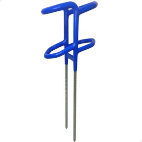 Suporte Vara Emborrachado Tamba E Pirarara Resistente Azul