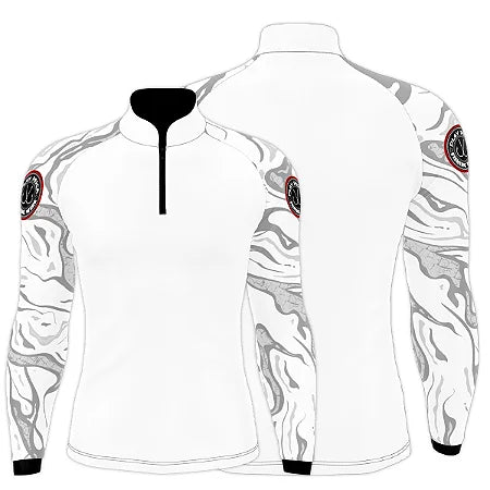 Camisa de pesca Play Pesca Branco