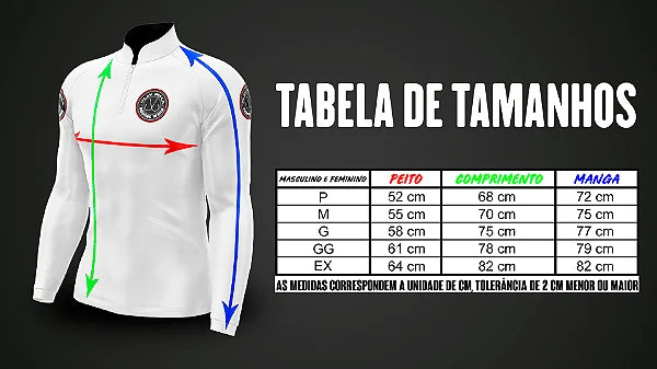 Camisa de pesca Traira